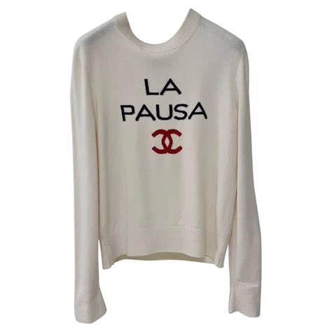 la pausa chanel sweater replica|Chanel 2019 La Pausa Sweater .